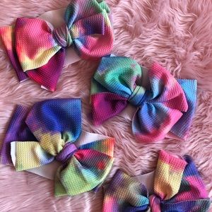 Tie Die Retie Headbands